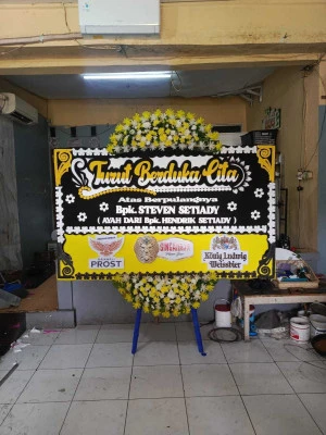 Papan Bunga di Menawan Gebog