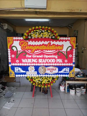 Papan Bunga di Menawan Gebog