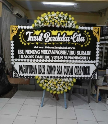 Papan Bunga di Menawan Gebog